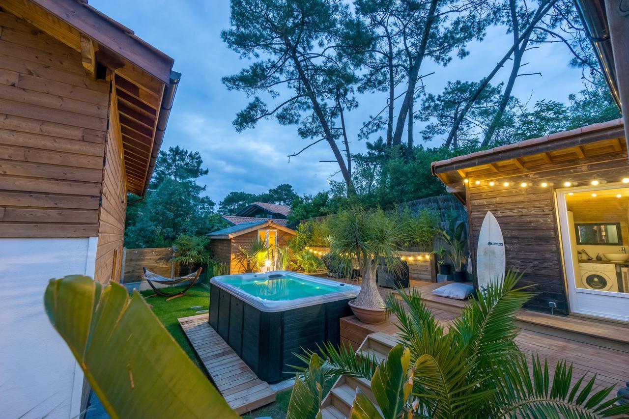 Wood'N Sea Surf Lodge - Auberge De Jeunesse Capbreton Eksteriør billede